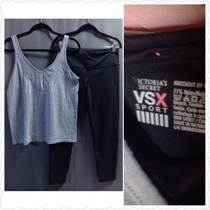 Victoria's Secret VSX Sport Tank and Leggings Set